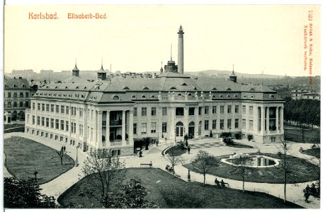 07522-Karlsbad-1906-Elisabeth-Bad-Brück & Sohn Kunstverlag