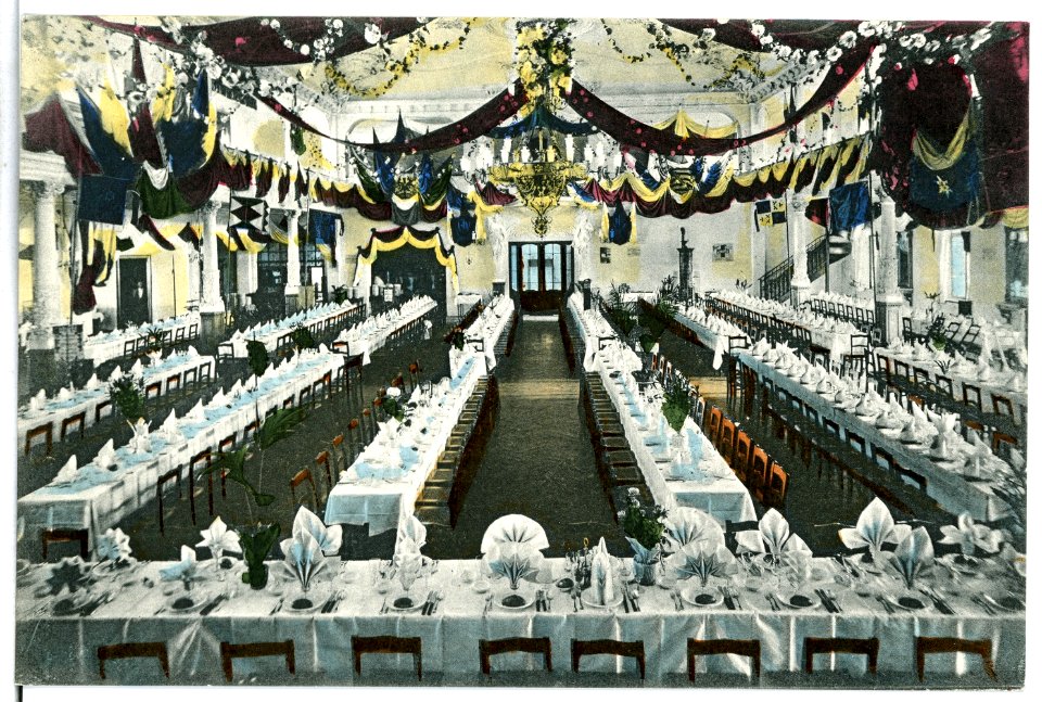 08014-Freiberg-1906-Concert - und Ballhaus Tivoli Innenansicht-Brück & Sohn Kunstverlag