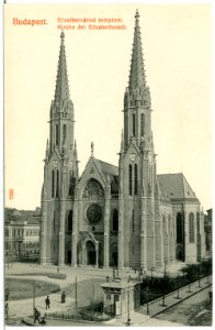 07222-Budapest-1906-Kirche der Elisabethstadt-Brück & Sohn Kunstverlag