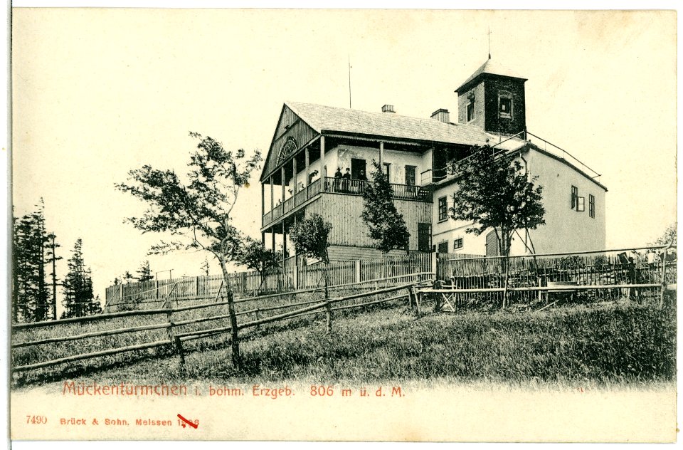 07490-Mückenberg-1906-Mückentürmchen-Brück & Sohn Kunstverlag