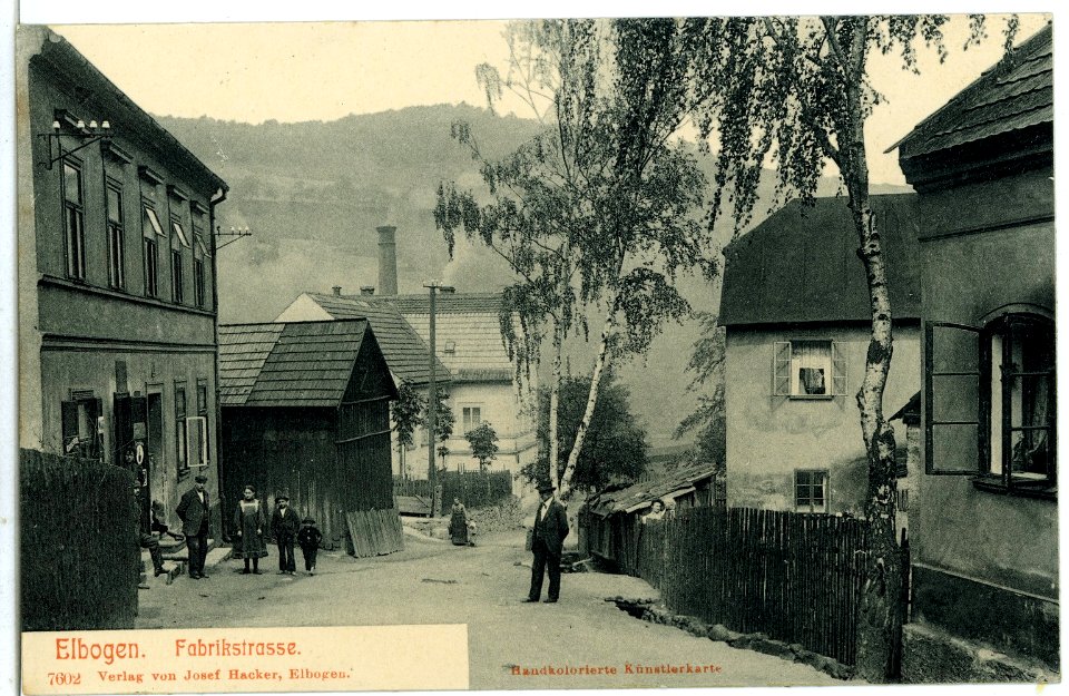 07602-Elbogen-1906-Fabrikstraße-Brück & Sohn Kunstverlag
