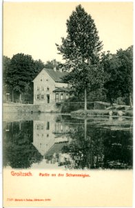 07149-Groitzsch-1906-An der Schwennigke-Brück & Sohn Kunstverlag