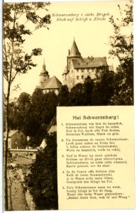 07436-Schwarzenberg-1906-Schloß und Kirche-Brück & Sohn Kunstverlag