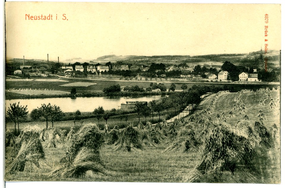 06379-Neustadt-1905-Blick auf die Stadt-Brück & Sohn Kunstverlag