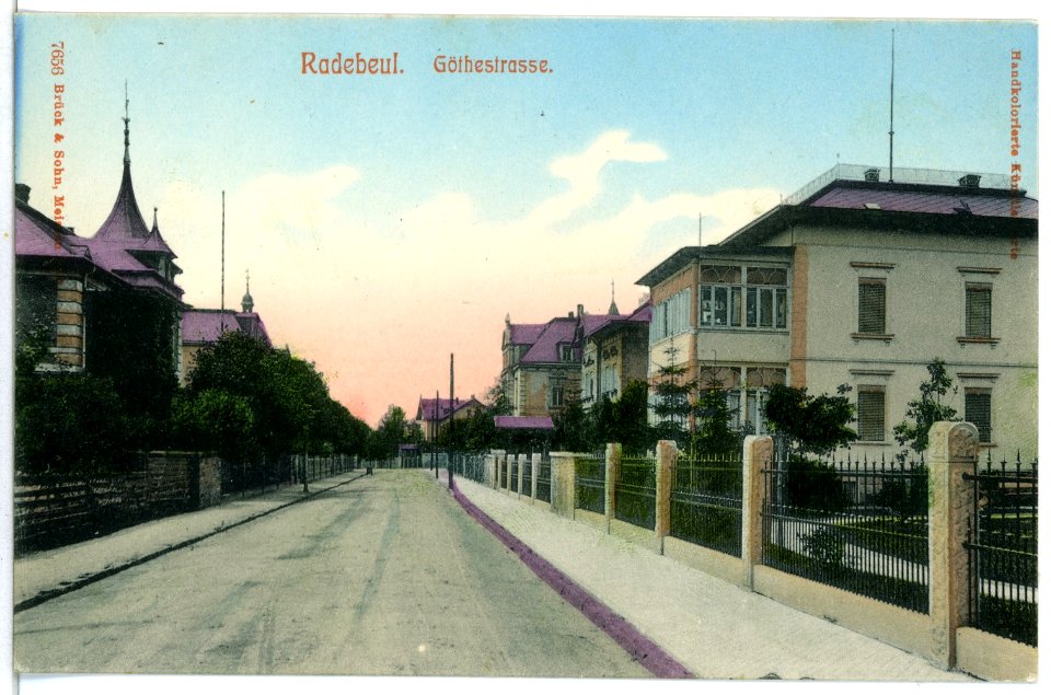 07656-Radebeul-1906-Goethestraße-Brück & Sohn Kunstverlag