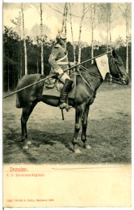 07206-Dresden-1906-Königlich Sächsisches Gardereiter-Regiment-Brück & Sohn Kunstverlag