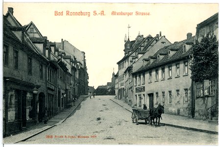 07665-Ronneburg-1906-Altenburger Straße-Brück & Sohn Kunstverlag