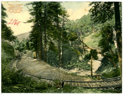 07153-Mt. Tamalpais-1906-nearly a complete circle on Mt. Tamalpais Railway-Brück & Sohn Kunstverlag