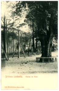 06433-Lockwitz-1905-Im Schloßpark-Brück & Sohn Kunstverlag