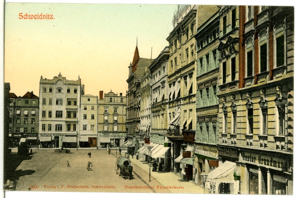 06560-Schweidnitz-1905-Straße-Brück & Sohn Kunstverlag