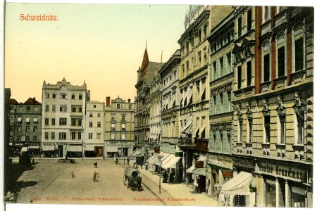 06560-Schweidnitz-1905-Straße-Brück & Sohn Kunstverlag