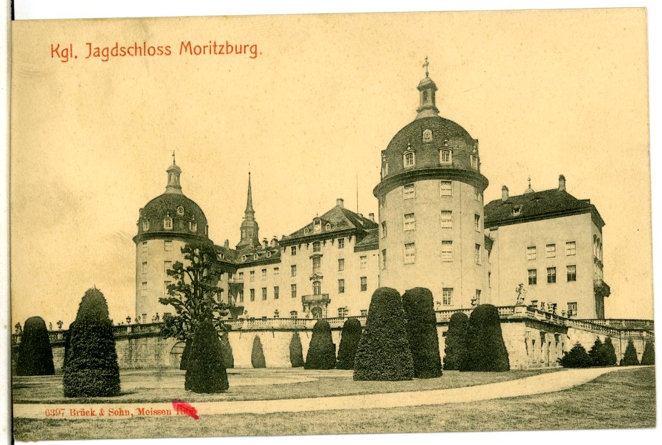 06397-Moritzburg-1905-Königliches Jagdschloß-Brück & Sohn Kunstverlag