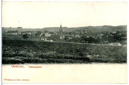 07710-Oederan-1906-Blick auf Oederan-Brück & Sohn Kunstverlag