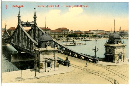 07700-Budapest-1906-Franz-Josefs-Brücke-Brück & Sohn Kunstverlag