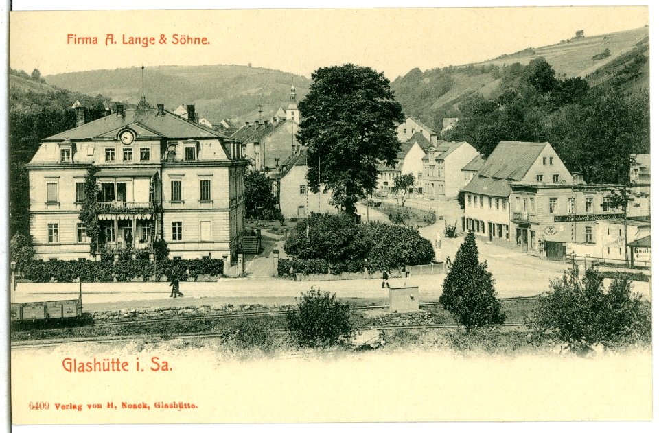 06409-Glashütte-1905-Firma A. Lange&Söhne-Brück & Sohn Kunstverlag