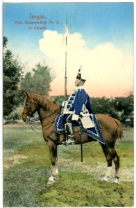 07634-Torgau-1906-Thüringisches Husaren-Regiment Nr. 12 - In Parade-Brück & Sohn Kunstverlag