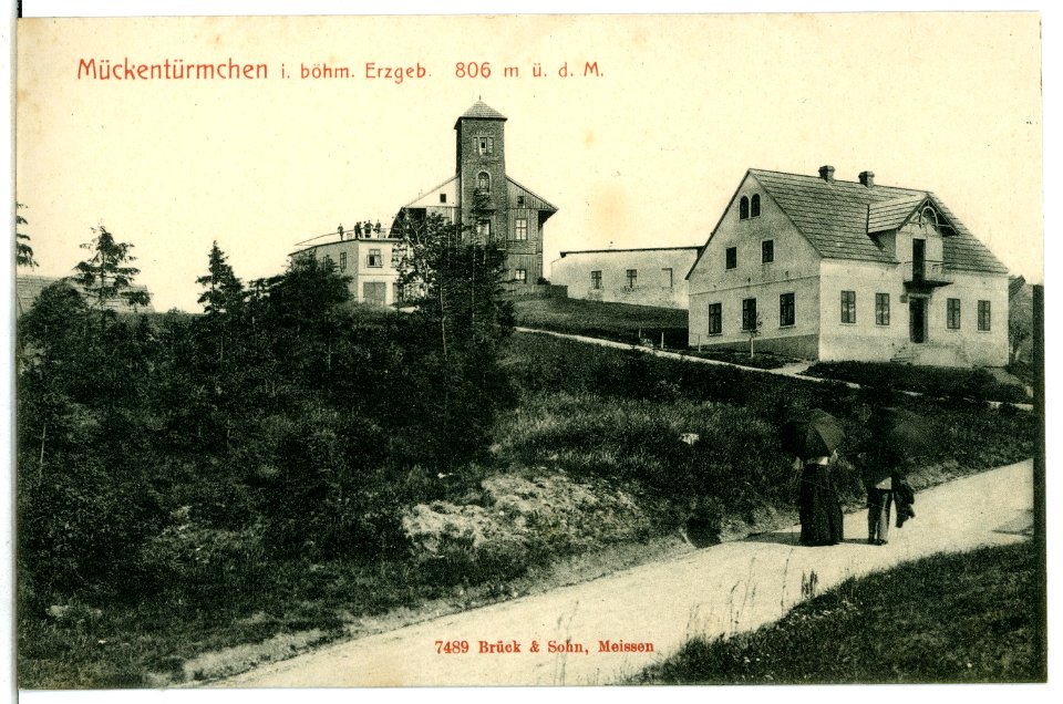 07489-Mückenberg-1906-Mückentürmchen-Brück & Sohn Kunstverlag