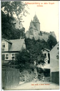 07411-Schwarzenberg-1906-Schloß-Brück & Sohn Kunstverlag