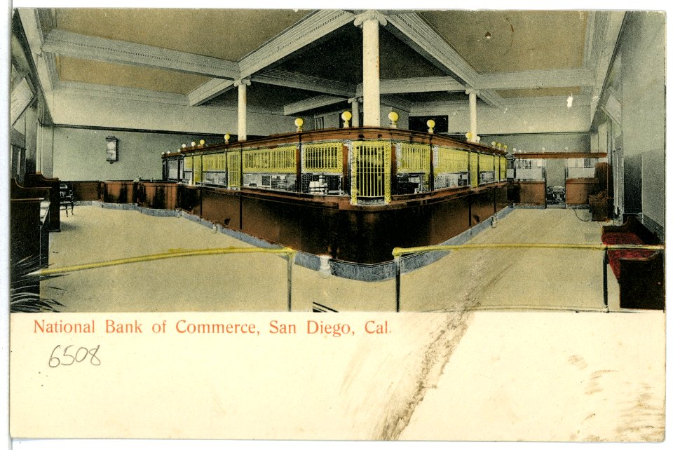 06508-San Diego-1905-National Bank of Commerce-Brück & Sohn Kunstverlag