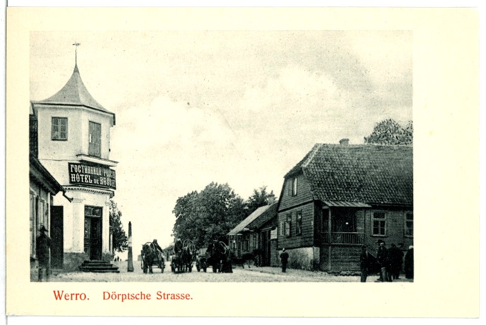 07742-Werro-1906-Dörptsche Straße-Brück & Sohn Kunstverlag