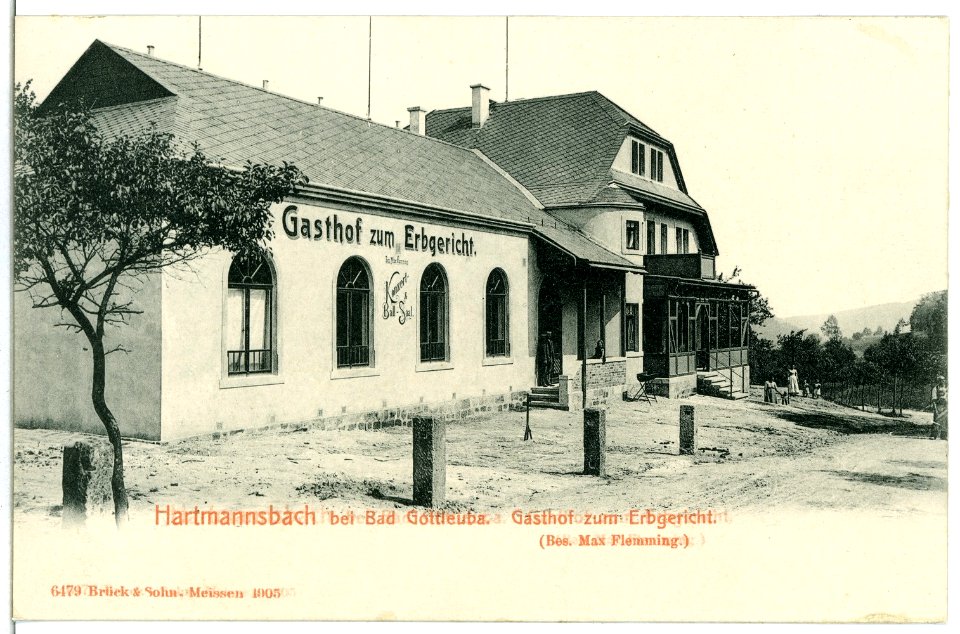 06479-Hartmannsbach-1905-Gasthof zum Erbgericht-Brück & Sohn Kunstverlag
