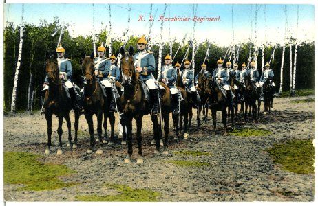 07200-Dresden-1906-Königlich Sächsisches Karabinier-Regiment-Brück & Sohn Kunstverlag