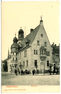 06649-Aschersleben-1905-Rathaus-Brück & Sohn Kunstverlag