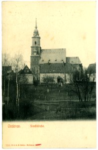 07715-Oederan-1906-Stadtkirche-Brück & Sohn Kunstverlag