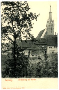 06525-Leisnig-1905-Alt-Leisnig mit Kirche-Brück & Sohn Kunstverlag