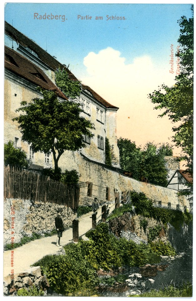 07392-Radeberg-1906-Am Schloß-Brück & Sohn Kunstverlag