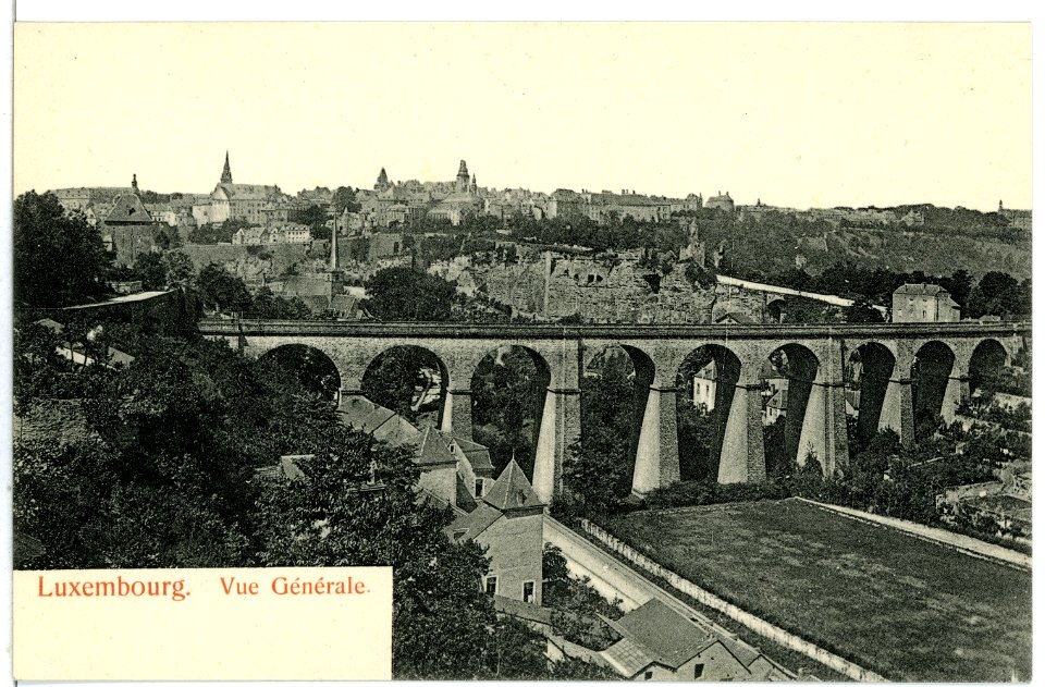 06564-Luxemburg-1905-Vue Generale-Brück & Sohn Kunstverlag