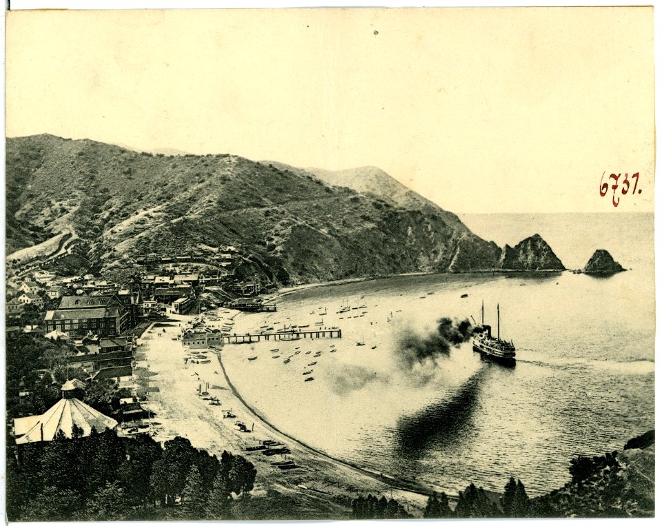 06731-Avalon-1905-Bucht von Avalon-Brück & Sohn Kunstverlag