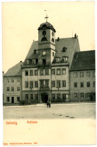06531-Leisnig-1905-Rathaus-Brück & Sohn Kunstverlag