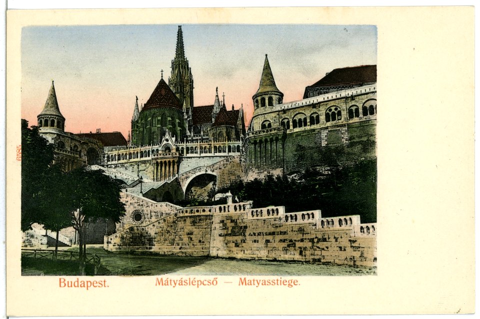 06585-Budapest-1905-Matyasstiege-Brück & Sohn Kunstverlag