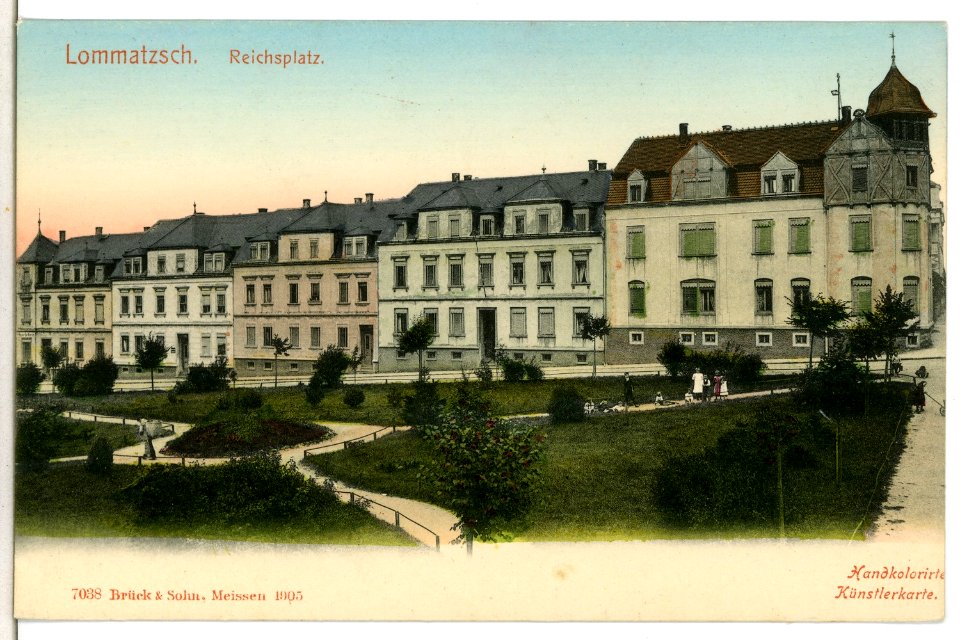 07038-Lommatzsch-1906-Reichsplatz-Brück & Sohn Kunstverlag