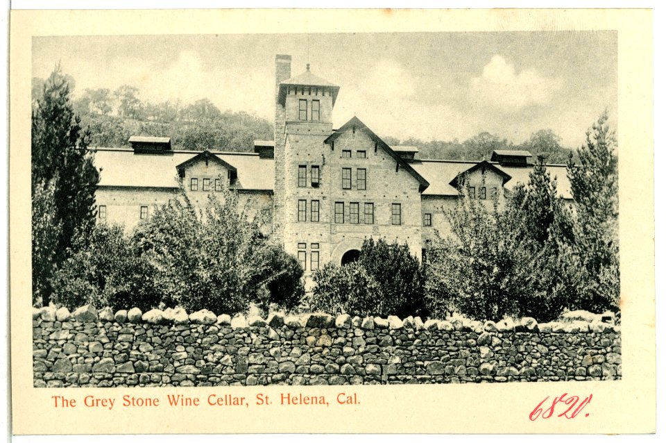 06820-St. Helena-1905-The Grey Stone Wine Cellar-Brück & Sohn Kunstverlag