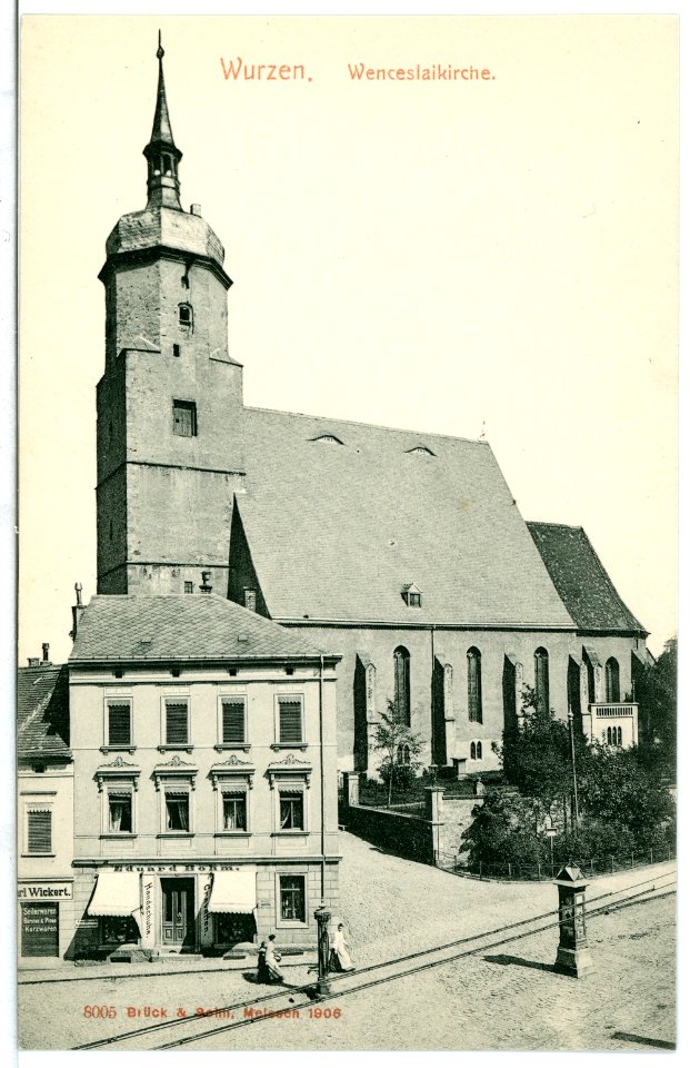 08005-Wurzen-1906-Wenceslaikirche-Brück & Sohn Kunstverlag