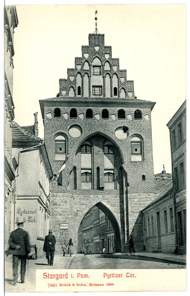 07860-Stargard-1906-Pyritzer Tor-Brück & Sohn Kunstverlag