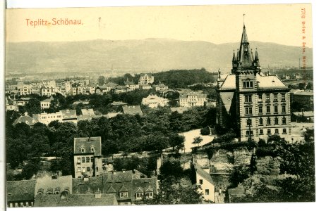 07792-Teplitz-Schönau-1906-Stadtansicht-Brück & Sohn Kunstverlag