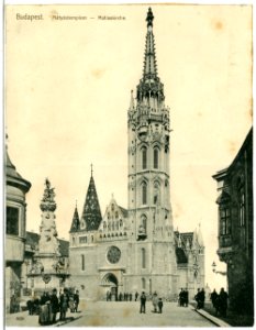 06829-Budapest-1905-Matiaskirche-Brück & Sohn Kunstverlag