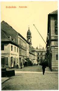 07050-Großenhain-1906-Poststraße-Brück & Sohn Kunstverlag