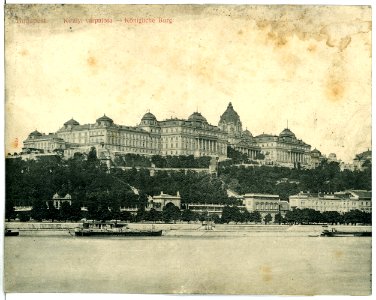 08019-Budapest-1906-Königliche Burg-Brück & Sohn Kunstverlag