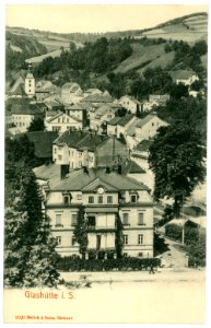 06920-Glashütte-1906-Blick auf Glashütte-Brück & Sohn Kunstverlag