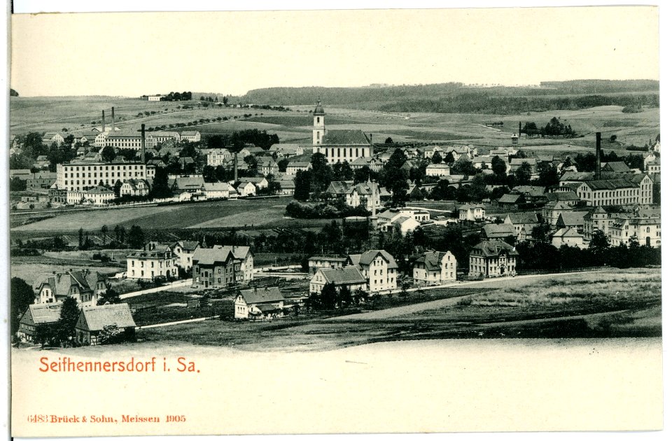 06483-Seifhennersdorf-1905-Blick auf Seifhennersdorf-Brück & Sohn Kunstverlag