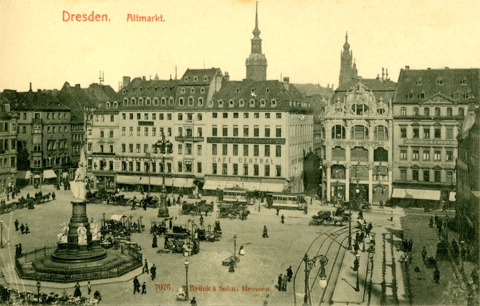 07076-Dresden-1906-Altmarkt-Brück & Sohn Kunstverlag