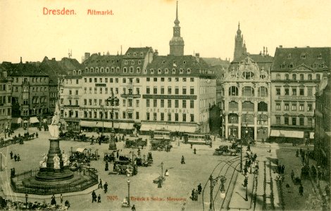 07076-Dresden-1906-Altmarkt-Brück & Sohn Kunstverlag