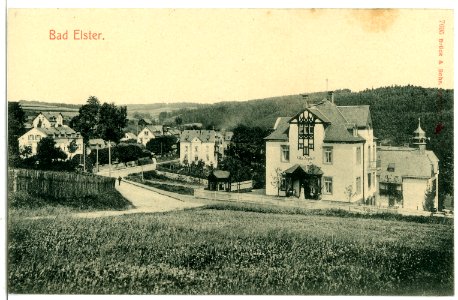 07695-Bad Elster-1906-Ortseinsicht-Brück & Sohn Kunstverlag