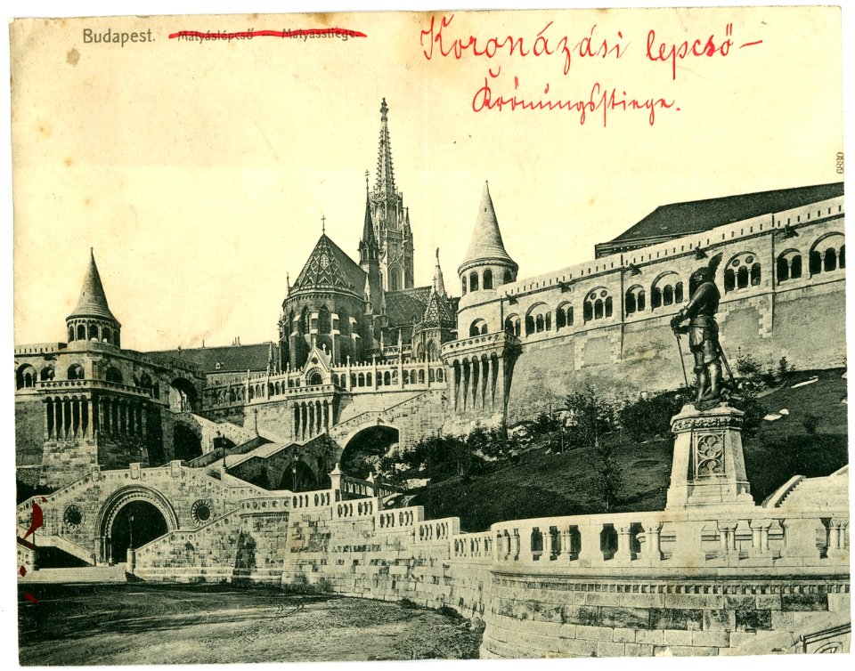 06830-Budapest-1905-Matiasstiege-Brück & Sohn Kunstverlag