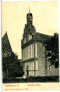06654-Mühlberg-1905-Altstädter Kirche-Brück & Sohn Kunstverlag