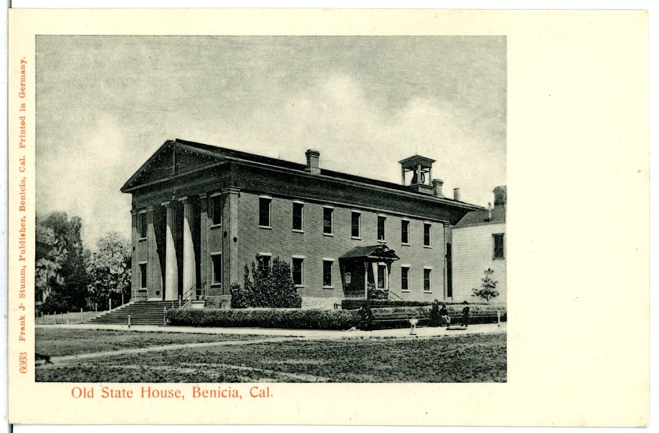 06663-Benicia-1905-Old State House-Brück & Sohn Kunstverlag